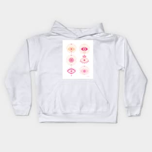 evil eyes Kids Hoodie